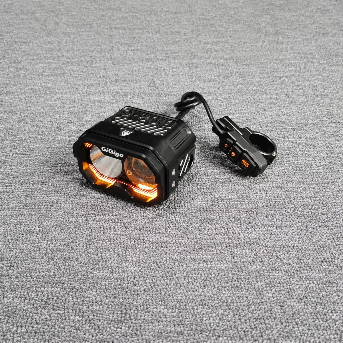 GIGIGO GI02-S LED Headlight (3-Color DRL, Hi/Low Beam) — Surron Light Bee, Talaria, 79Bike