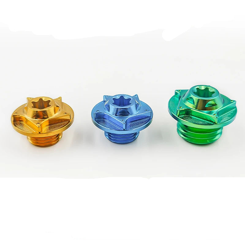 Anodized Titanium Front Wheel Bolt — Tuttio Soleil 01, Super73, Ridstar Q20