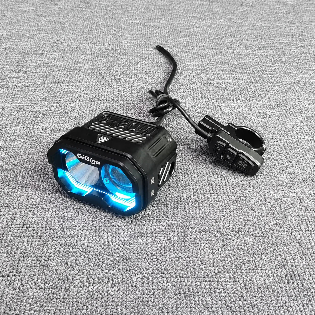 GIGIGO GI02-S LED Headlight (3-Color DRL, Hi/Low Beam) — Surron Light Bee, Talaria, 79Bike