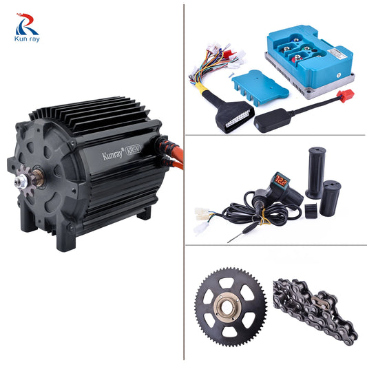 Kunray KR5V V2 72V 5000W Brushless Motor