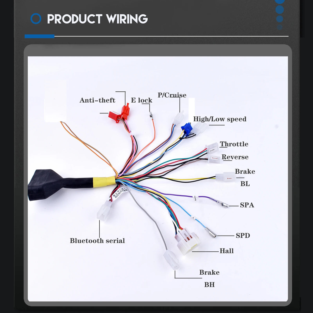 Kunray KR5V V2 72V 5000W Brushless Motor