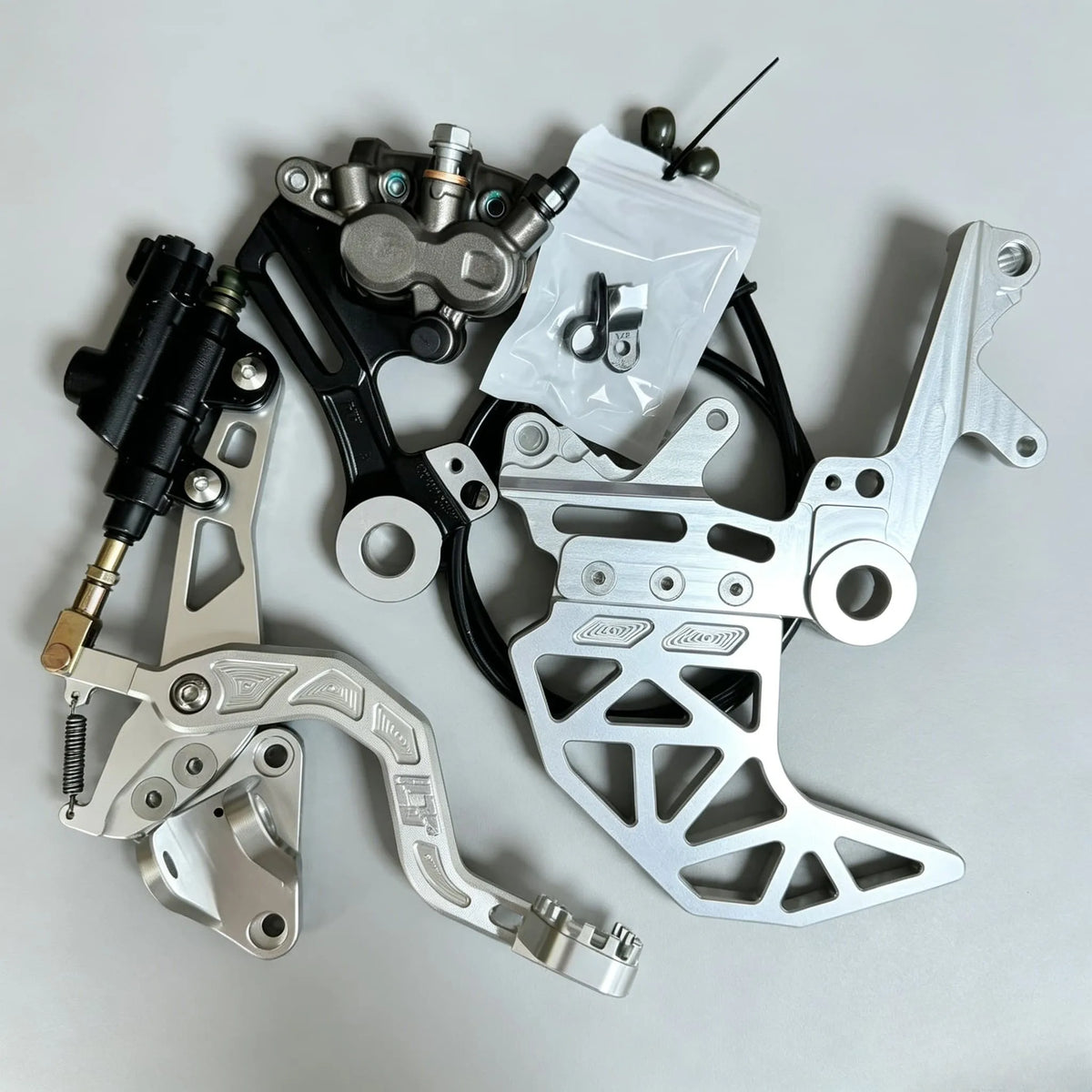 Dual Caliper Brake Bracket — Talaria X3/MX4, Surron LBX/Light Bee